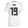 Maillot de Supporter Allemagne Sane 19 Domicile Euro 2024 Pour Femme